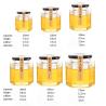 Buy cheap Eco Friendly Glass Pickle Jar 280ml 500ml Empty Hexagon Honey Jar from wholesalers