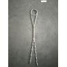 Buy cheap 901mm Wire Clamp Galvanized Preformed Guy Grip Dead End from wholesalers