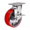 Buy cheap Side Brake mould on PU Caster from wholesalers