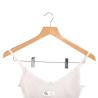 Buy cheap 1.5cm Wooden Clothes Hanger Clips , Wardrobe Solid Wood Coat Hanger from wholesalers