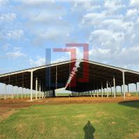 Buy cheap Modern Light Steel Frame Horse Barns , Steel Structure Building Cattle Shed product