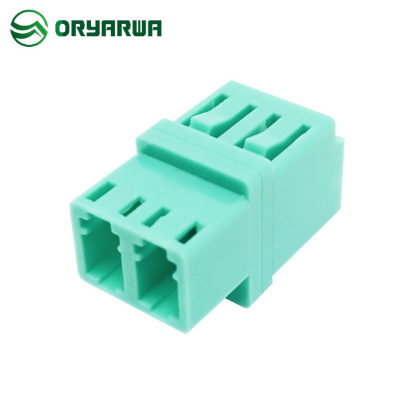 Buy cheap Flangeless RJ45 LC Multimode Fiber Adapter Plastic Material ISO9001 from wholesalers