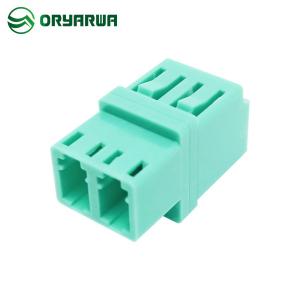 Buy cheap Flangeless RJ45 LC Multimode Fiber Adapter Plastic Material ISO9001 from wholesalers