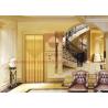 Buy cheap 400kg Mini Home Elevator With Wood Veneer Mirror Etched And Single Door Knife from wholesalers