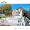 Buy cheap Soft Play Indoor Baby Climbing White Soft Play Equipment Inflatable Bounce House from wholesalers