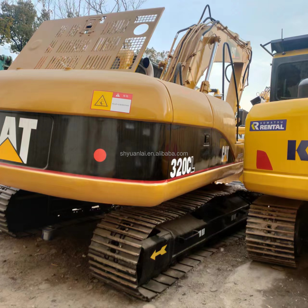 Used Excavator CAT 320CL Earthmoving Mini Excavator with 0.8m3 Bucket Capacity