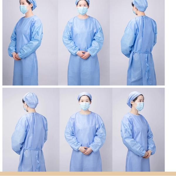 Buy cheap PE PP CPE Waterproof 25GSM Surgical Isolation Gowns from wholesalers