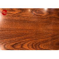 Buy cheap Ral Colors Ppgi Color Coated Sheets , Wood Grain Prepainted Galvanized Steel product