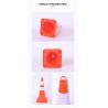 Buy cheap 28inch PVC EVA Traffic Safety Cone With Lamp For Road Safety from wholesalers