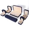 Buy cheap China Manufacturing Wholesale Premium Blue Jewellery Packaging Box Custom Hign End Big Jewelry Set Necklace Bracelet Earrings Ring Packaging Handmade from wholesalers