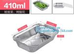 Airline Aluminum Tray Smooth-Wall Foil Food Containers With Lids Airline