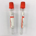 Plastic Glass Red Top Blood Tube Heparin Blood Collection Test Tubes With Clot