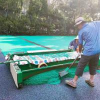 Buy cheap 1.8m Width Rubber Floor Paver Machine product