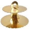 Buy cheap DIY Foldable Three Layer Paper Cardboard Cake Stand from wholesalers