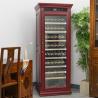 Buy cheap Sophisticated Design Lockable Red Solid Wood Wine Cooler Cabinet from wholesalers