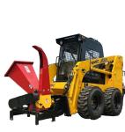 800kg 1050kg Euro 5 CE EPA Wheel Skid Steer Loader with Optional AC and Hammer