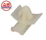 Eco - Friendly Automotive Plastic Parts White Clip For Auto Connector Housing