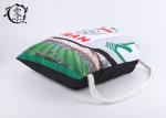 Iran Football National Printed Drawstring Backpack Cotton Outdoor Sport