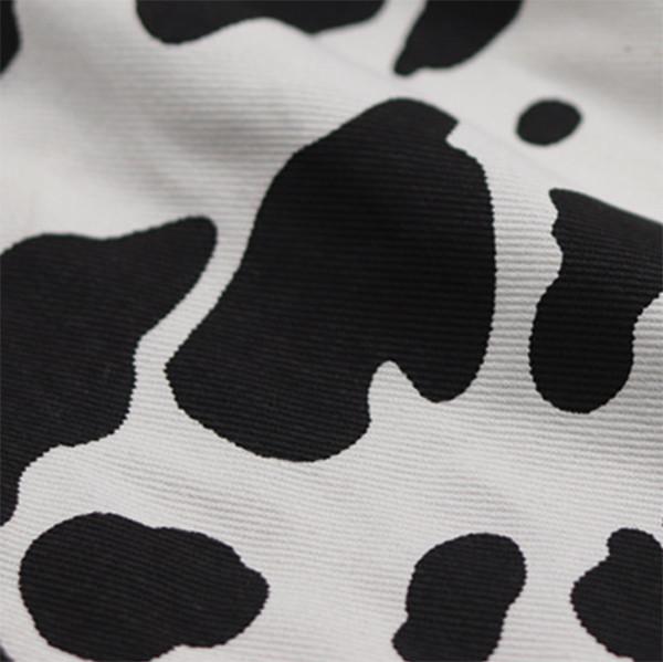 Buy cheap White Jeans Cow Print Cotton Fabric 330gsm Denim Twill Fabric 10×10 80×46 from wholesalers