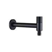 Buy cheap Cold Water Basin Tap Mixer SUS304 Bibcock Long Spout Single Wall Mounted product