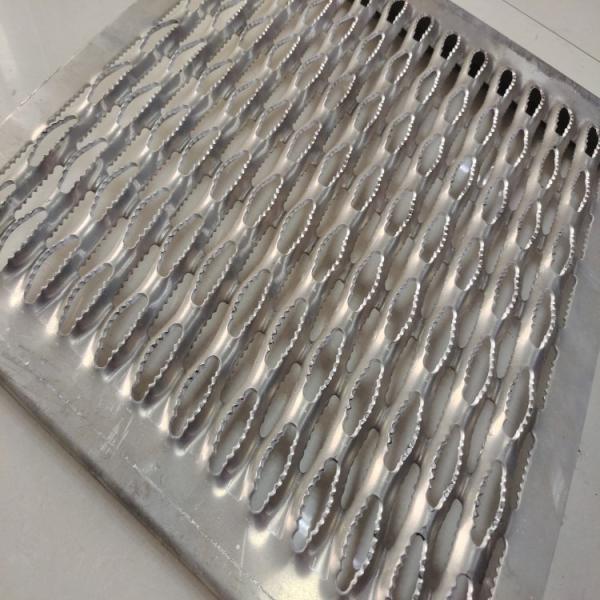 Buy cheap Aluminum Black Color Anti Slip Grating Excellent Weather Resistance from wholesalers