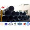 Buy cheap 16 M High Tension Steel Utility Pole For Electric Transmission Line from wholesalers