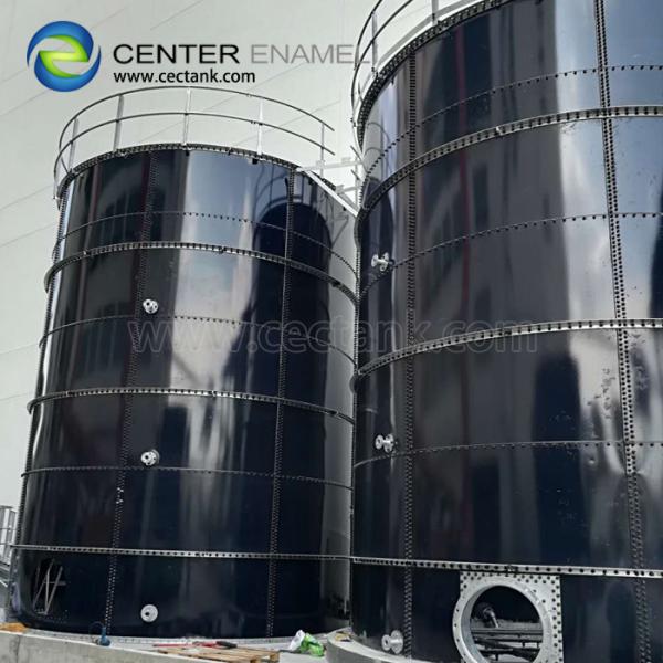 Buy cheap 0.40mm Coating GFS Tanks For Ghana Domestic Sewage Treatment Project from wholesalers