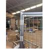Buy cheap Hot Dipped Galvanized Garden Fence Gate Cats Iron Material Fence Gate Height 1800mm from wholesalers