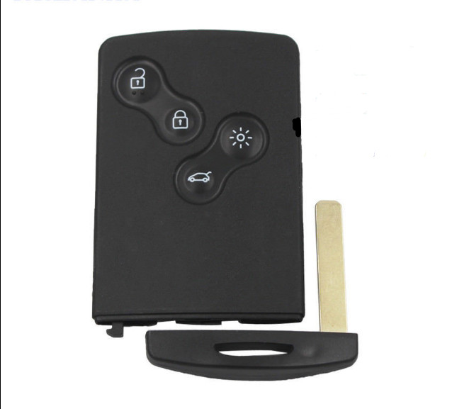 Plastic 4 Button Car Remote Key 433MHZ PCF7953 For Renault Koleos Clio4