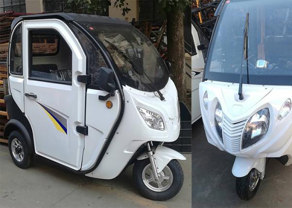 Buy cheap Steel Rim Automatic Electric Car , Three Seats 1000 W Electric Little Cars from wholesalers