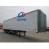 Buy cheap Steel Semi-Trailer 40ft 45ft Curtain Side Truck Trailers for Russia Market Van Type from wholesalers