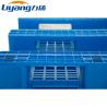Buy cheap Euro Size Plastic Shipping Pallets HDPE Steel Reinforced Pallets from wholesalers