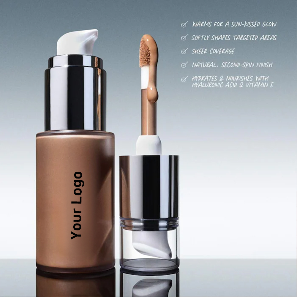 Hot Selling 7 Colors Makeup Cream Foundation for Face Oil Control Full Coverage Concealer Waterproof Matte Liquid Foundation