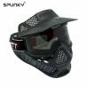 Buy cheap Durable Paintball Tactical Full Face Mask With Double Lens Goggles from wholesalers