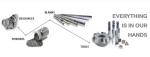Hrc 45 4um 4 Flutes Tungsten Carbide Milling Cutters