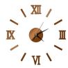 Buy cheap DIY 3D Roman Numbers Mirror Style Multi-Color Wall Clock Home Decor Mirror Wall Sticker from wholesalers