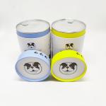 Airtight Kraft Paper Composite Cans With Easy Open Lid Food Grade Milk Powder
