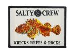 Buy cheap Sew On Colorful Vivid Fish Custom Woven Patches For Sailing Hats from wholesalers