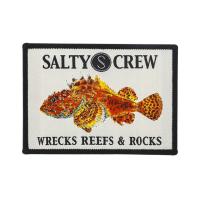 Buy cheap Sew On Colorful Vivid Fish Custom Woven Patches For Sailing Hats product