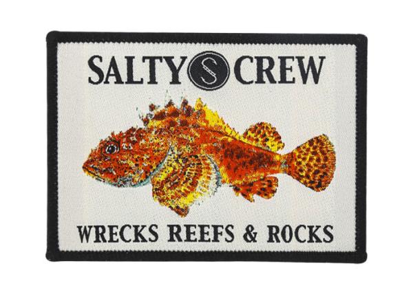 Buy cheap Sew On Colorful Vivid Fish Custom Woven Patches For Sailing Hats from wholesalers