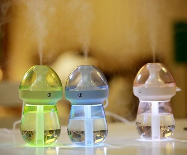 Buy cheap 240ml Cute Water Bottle Humidifier Cool Mist Humidifier Baby Humidifier For Home from wholesalers