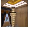 Buy cheap Large Top Long Crystal Led Chandeliers Hotel Hall Living Room staircase chandelier(WH-CY-179) from wholesalers