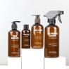 Buy cheap Custom Luxury 300ml Shampoo Bottle Amber Frosted With Plastic Pump from wholesalers