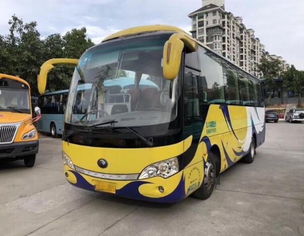 Buy cheap 39 Seats Used Yutong Buses 2013 Year 100km/H Max Speed Diesel Strong Engine from wholesalers