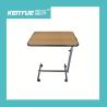 Buy cheap Hospital manual flip dining table panel wood grain color PB material from wholesalers