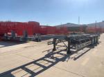 1840mm Tread 12 Tire Number Container Chassis Semi-Trailer For Container