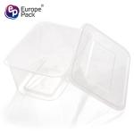 Wholesale 100% food grade 1000ml PP plastic disposable lunch box