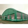 Buy cheap 37x19m big sports arena air sealed inflatable tent with transparent windows N removable doors from wholesalers