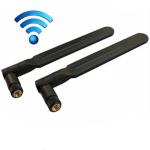 Omni Radiation Dual Band WiFi 4G Antenna for Indoor Networking Made of ABS