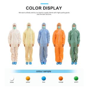 Buy cheap Antibacterial Disposable Sterile Coveralls Medical Body Suit ISO Approved from wholesalers